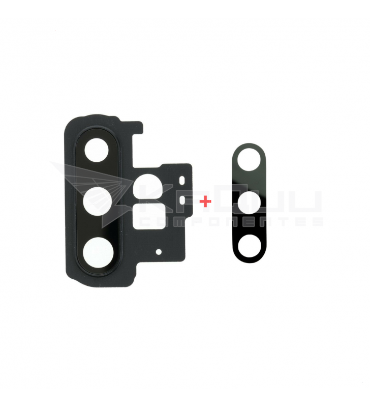 Embellecedor Cristal Cámara Lente para Galaxy Note 10 Plus N975F / N976B Negro