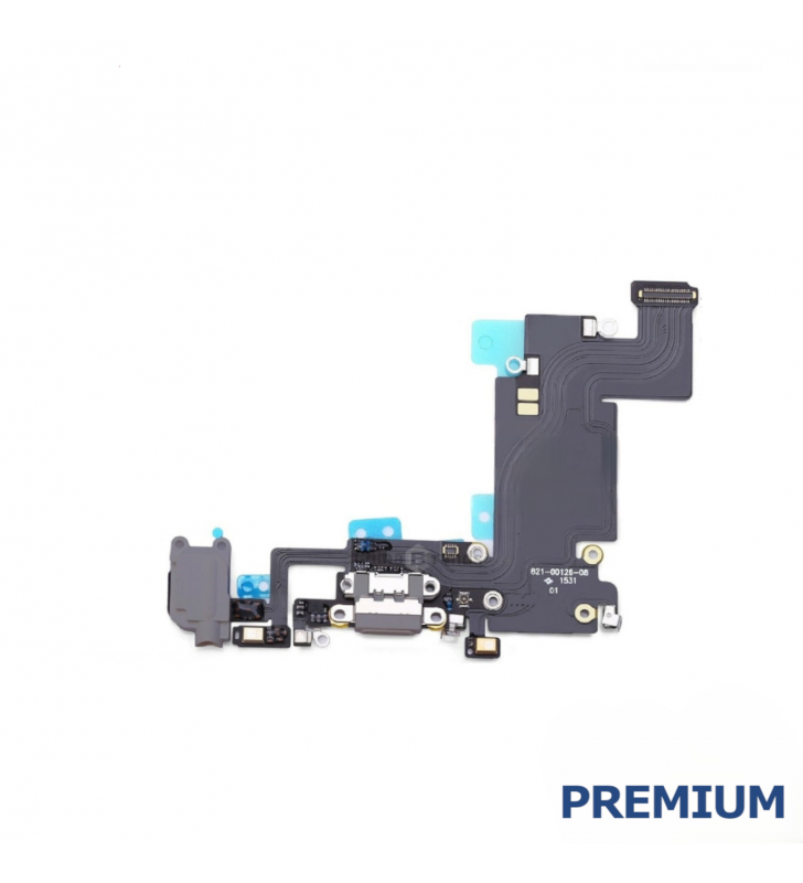 Flex Conector Carga para Iphone 6S Plus A1522 A1524 Gris Premium