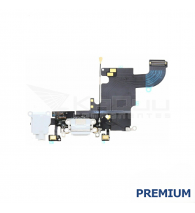 Flex Conector Carga para Iphone 6S Plus A1522 A1524 Gris Premium