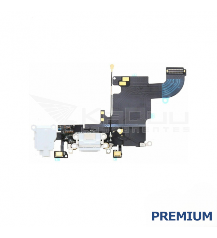Flex Conector Carga para Iphone 6S Plus A1522 A1524 Gris Premium