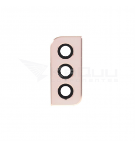 Embellecedor Cristal Cámara Lente para Samsung Galaxy S21 5G G991B Oro