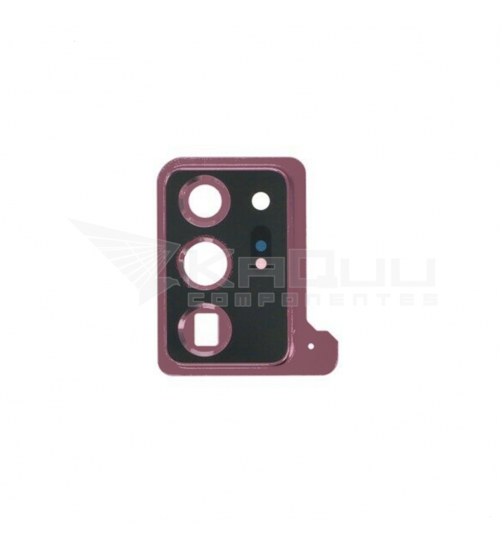 Embellecedor Cristal Cámara Lente para Samsung Galaxy Note 20 Ultra / 5G N986F N986U Rosa