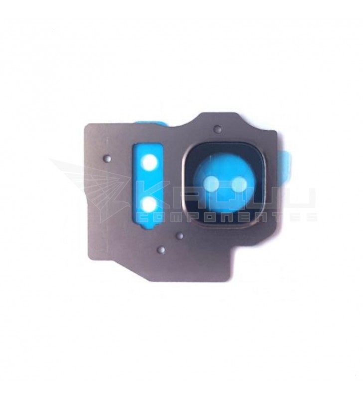 Embellecedor Cámara / Cristal Lente para Samsung Galaxy S8 Plus G955F Gris