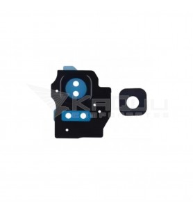 Embellecedor Cámara / Cristal Lente para Samsung Galaxy S8 Plus G955F Negro