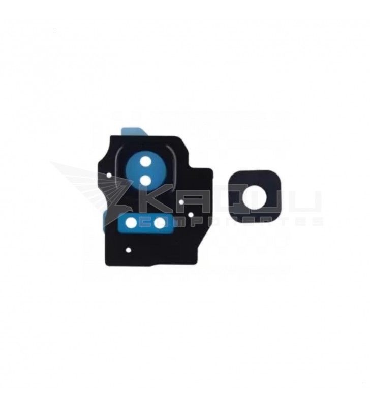 Embellecedor Cámara / Cristal Lente para Samsung Galaxy S8 Plus G955F Negro