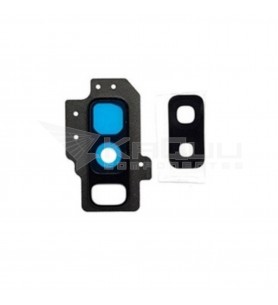 Embellecedor cristal cámara lente para Samsung Galaxy S9 Plus G965F NEGRO