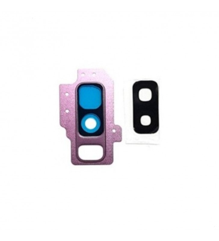 Embellecedor cristal cámara lente para Samsung Galaxy S9 Plus G965F PURPURA