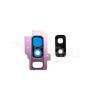 Embellecedor Cristal Cámara Lente para Samsung Galaxy S9 Plus G965F Purpura