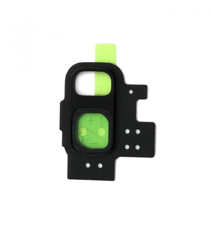 Embellecedor cristal cámara lente para Samsung Galaxy S9 G960F NEGRO
