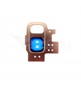 Embellecedor Cristal Cámara Lente para Samsung Galaxy S9 G960F Dorado
