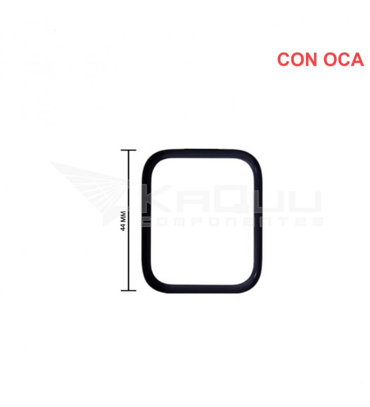 Cristal Frontal con Oca Reparación Apple Watch Serie 5 44mm A2093, Serie SE 44mm A2352