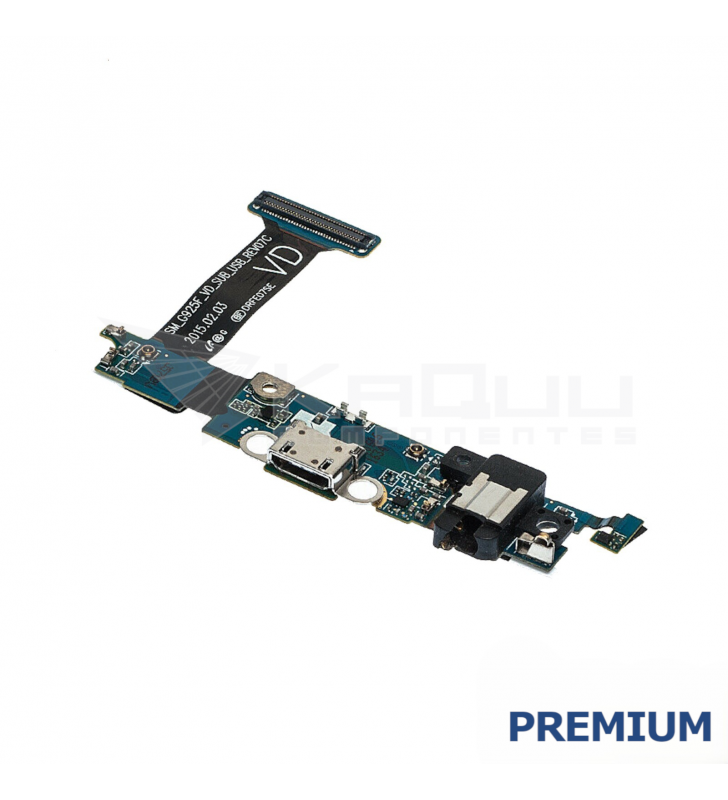 Flex Conector Carga Micro Usb para Samsung Galaxy S6 Edge G925F Premium