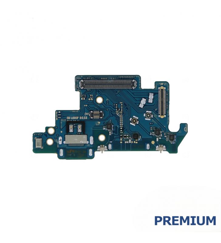 Flex Conector De Carga Placa / Lector Sim para Samsung Galaxy A80 A805F / A90 A905F Premium