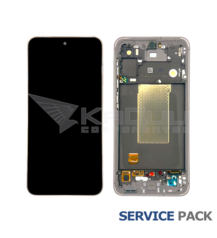 Pantalla Lcd Samsung Galaxy A56 5G A556B Marco Rosa GH82-36829D Service Pack