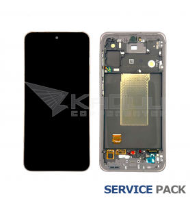 Pantalla Lcd Samsung Galaxy A56 5G A556B Marco Rosa GH82-36829D Service Pack