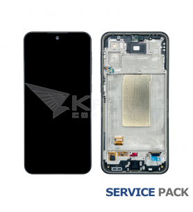 Pantalla Lcd Samsung Galaxy A36 5G A366B Marco Negro GH82-36841A Service Pack