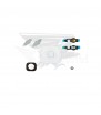 Boton Home / Flex / Chapa Metal / Membrana / Espaciador para Iphone 5 / 5G Blanco