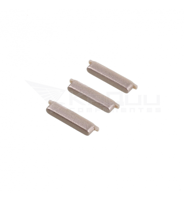 Botones de volumen y encendido para Samsung Galaxy J530F J330F J730F DORADO