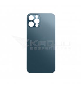 Tapa Trasera Agujero Grande para iPhone 12 Pro A2341 A2406 Azul