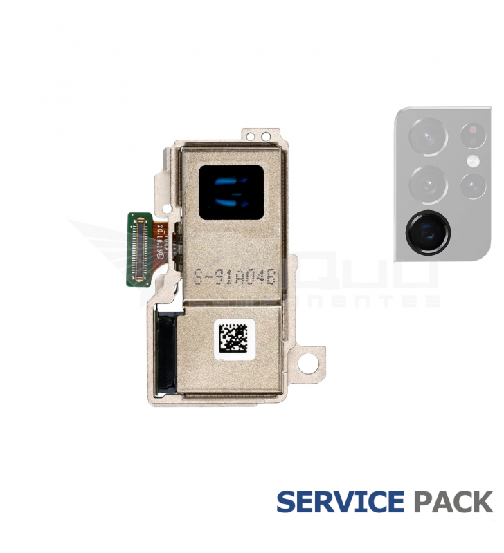 Flex Cámara Trasera Periscope Telephoto 10mpx Samsung Galaxy S21 Ultra 5G G998B GH96-13979A Service Pack