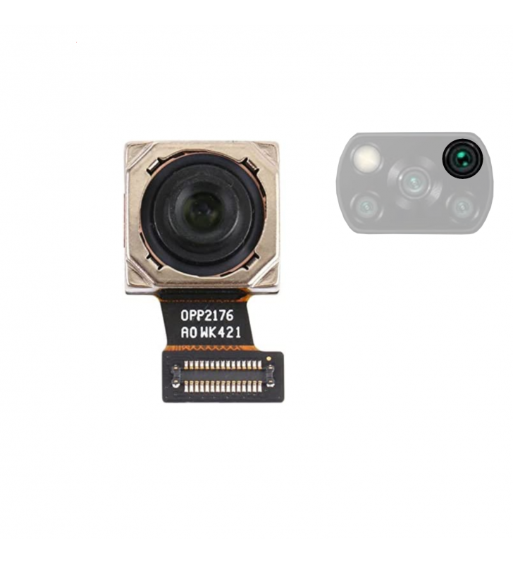 Flex Cámara Trasera 64mpx para Xiaomi Poco X3, X3 Nfc MZB07Z2IN M2007J20CG Premium
