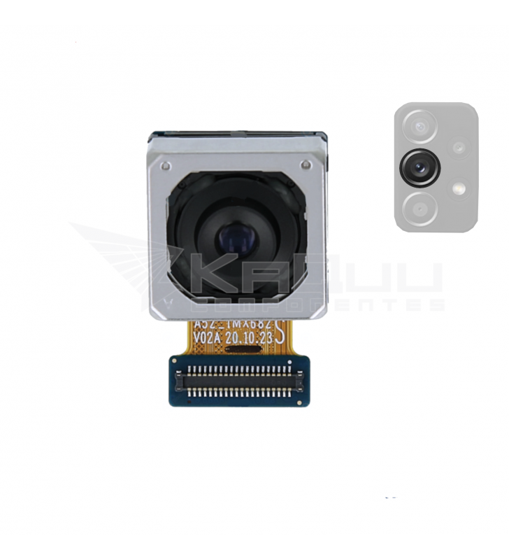 Flex Cámara Trasera 64mpx para Samsung Galaxy A52 4G, A52 5G, A52s 5G, A72 A525F A526B A528 A725 GH96-14157A Service Pack