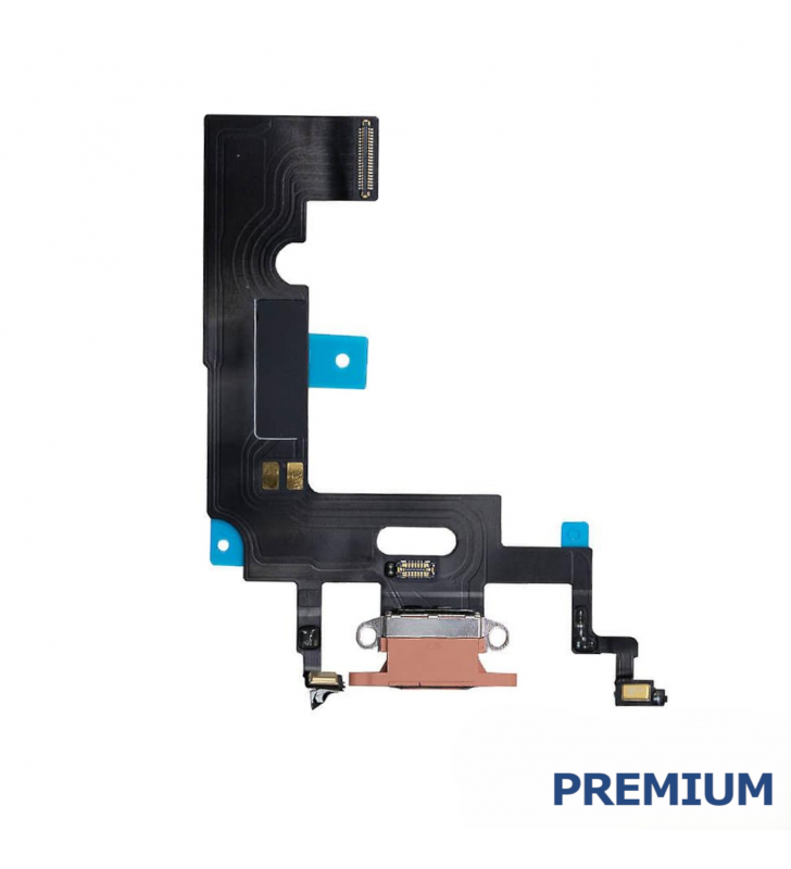 Flex Conector De Carga para Iphone Xr A1984 A2105 Coral Premium