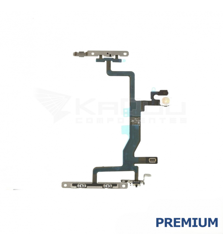 Flex Power Botón Encendido Y Botón Volumen con Metal para Iphone 6S A1633 A1688