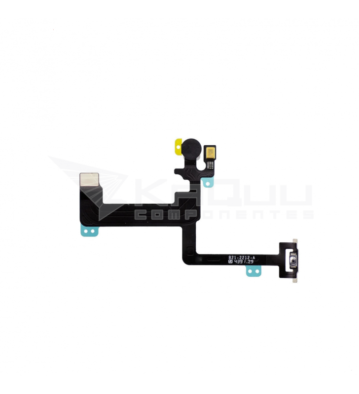 Flex Power Botón Encendido Sin Metal para Iphone 6S Plus A1634
