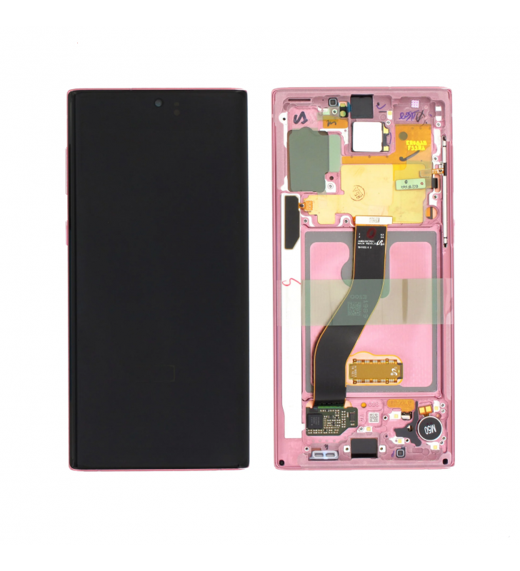 Pantalla Lcd Samsung Galaxy Note 10 N970F Marco Rosa GH82-20818F Service Pack