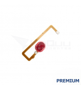 Flex Botón Home / Lector Huella para Samsung Galaxy A10S A107F Rojo Premium