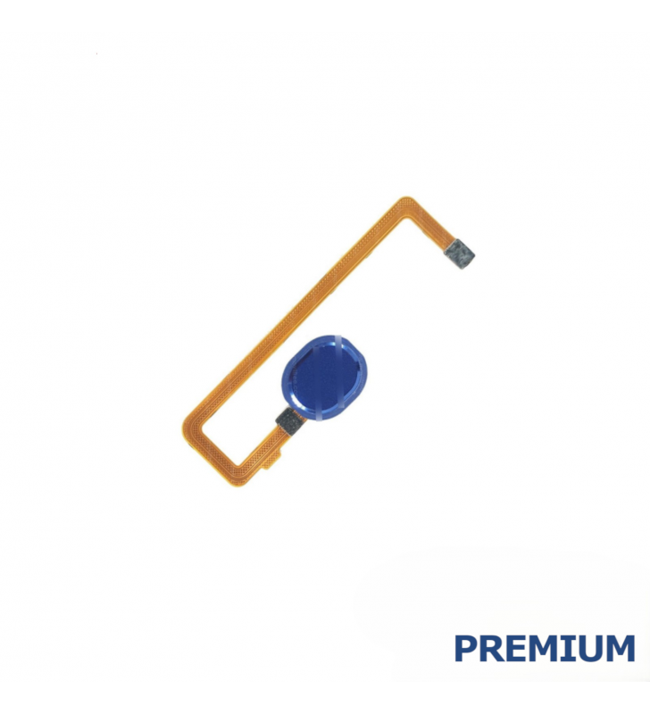 Flex Botón Home / Lector Huella para Samsung Galaxy A10S A107F Azul Premium