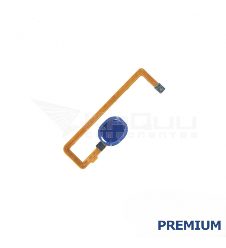 Flex Botón Home / Lector Huella para Samsung Galaxy A10S A107F Azul Premium