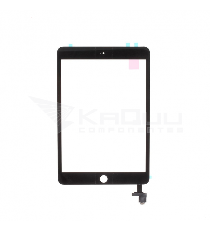 Cristal Táctil Digitalizador Sin Botón para Ipad Mini 3 A1599 A1600 Negro