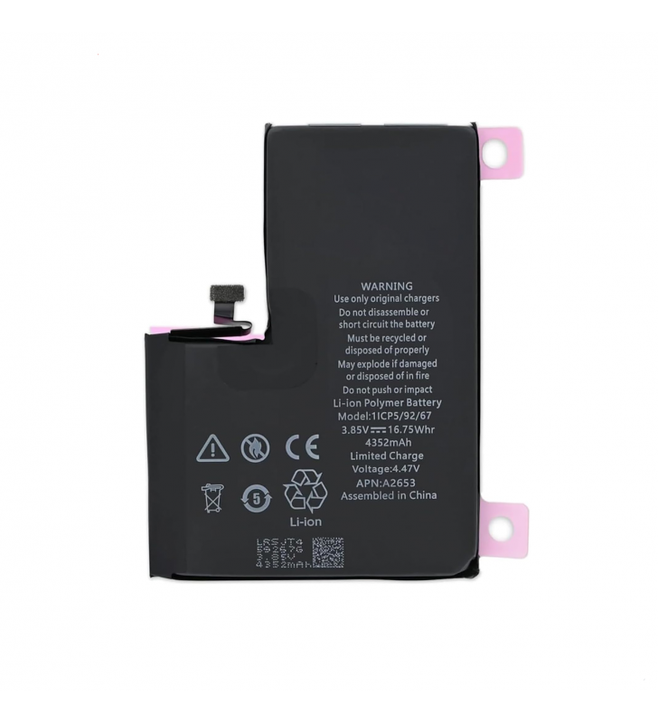 Batería 4650mAh para iPhone 13 Pro Max A2484 Alta Capacidad (Sin mensaje)