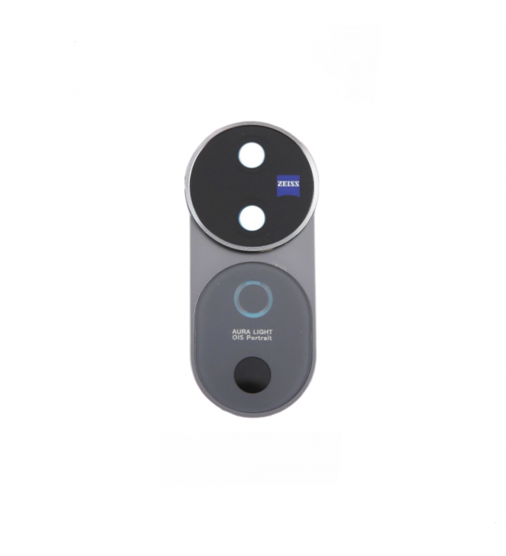 Embellecedor Cristal Cámara Lente para Vivo V40 5G V2348 Negro