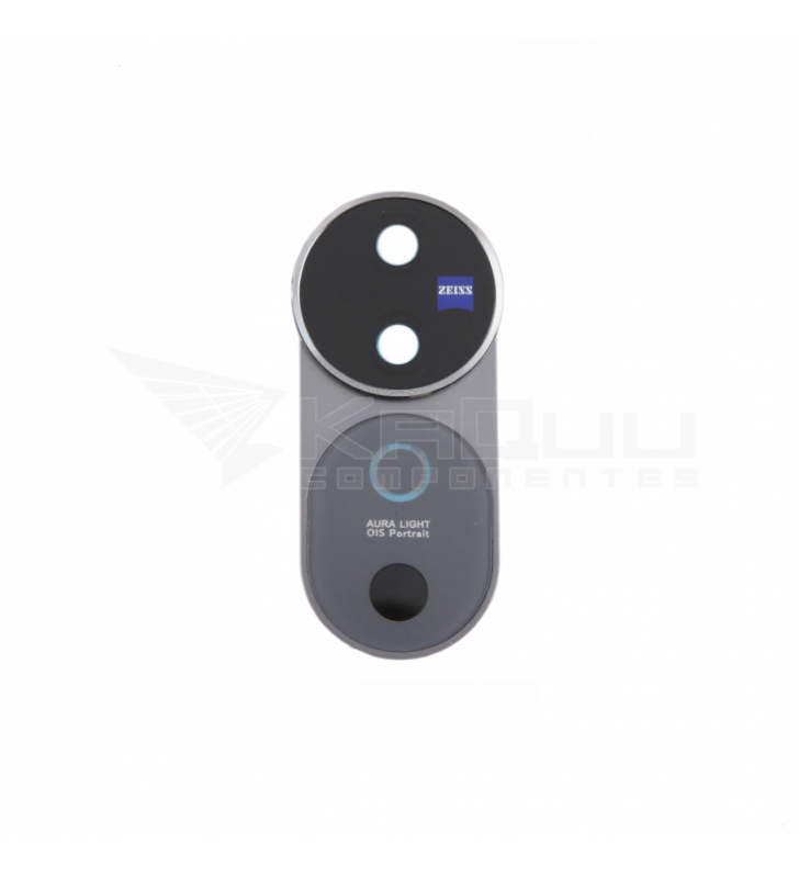 Embellecedor Cristal Cámara Lente para Vivo V40 5G V2348 Negro