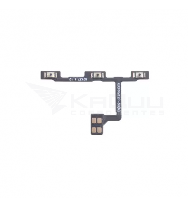 Flex Power Botón Encendido Volumen para Realme 12 Pro Plus RMX3840