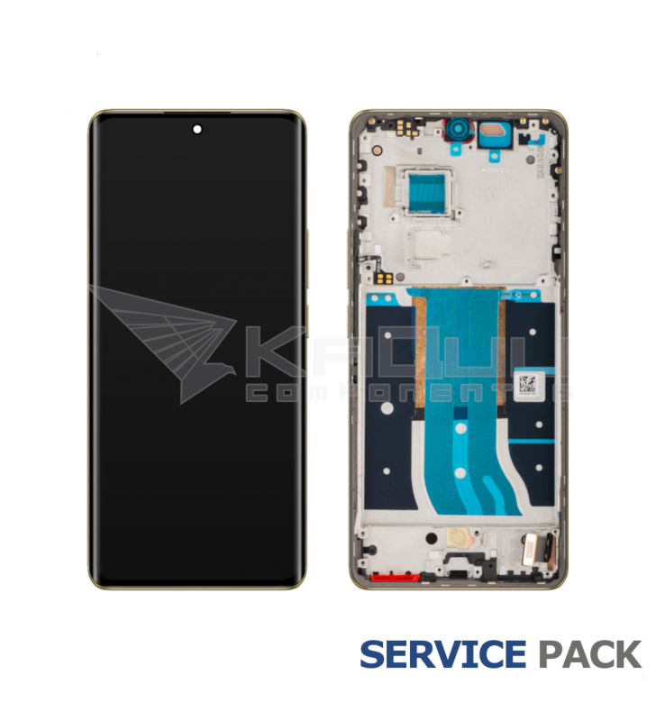 Pantalla Lcd Realme 12 Pro+ RMX3840 Marco Dorado 621029000160 Service Pack