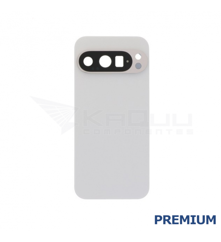 Tapa Trasera con Lente para Google Pixel 9 Pro GR83Y Blanco Premium