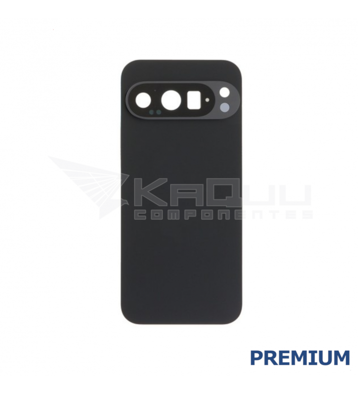 Tapa Trasera con Lente para Google Pixel 9 Pro GR83Y Negro Premium