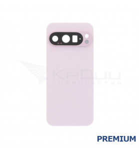 Tapa Trasera con Lente para Google Pixel 9 Pro GR83Y Rosa Premium