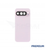 Tapa Trasera con Lente para Google Pixel 9 Pro GR83Y Rosa Premium