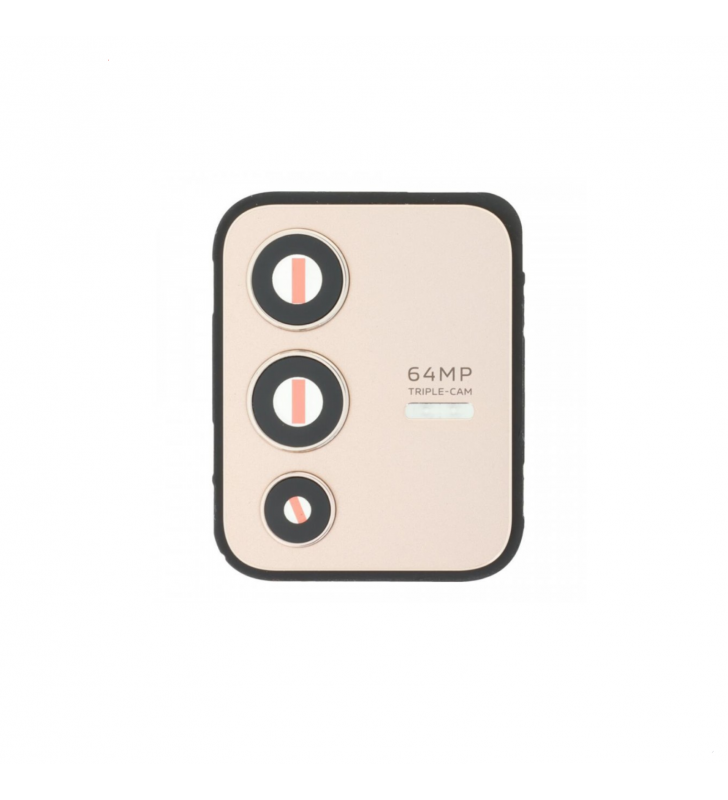 Embellecedor Cristal Cámara Lente para Vivo V23 5G V2130 Dorado
