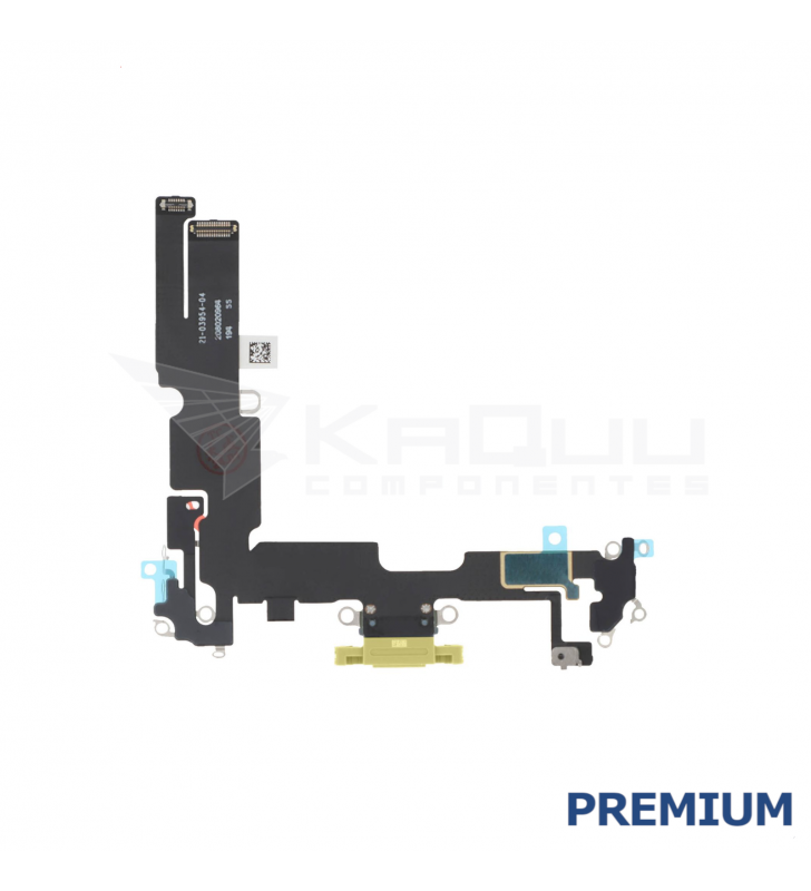 Flex Conector Carga para iPhone 14 Plus A2886 Amarillo Premium