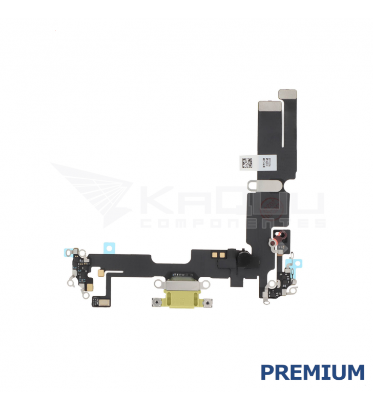 Flex Conector Carga para iPhone 14 Plus A2886 Amarillo Premium