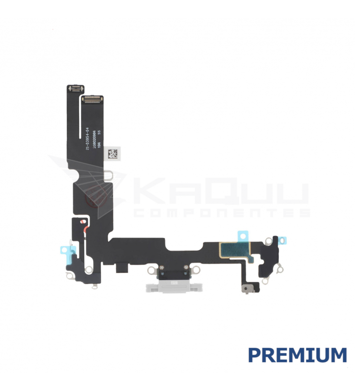 Flex Conector Carga para iPhone 14 Plus A2886 Blanco Premium