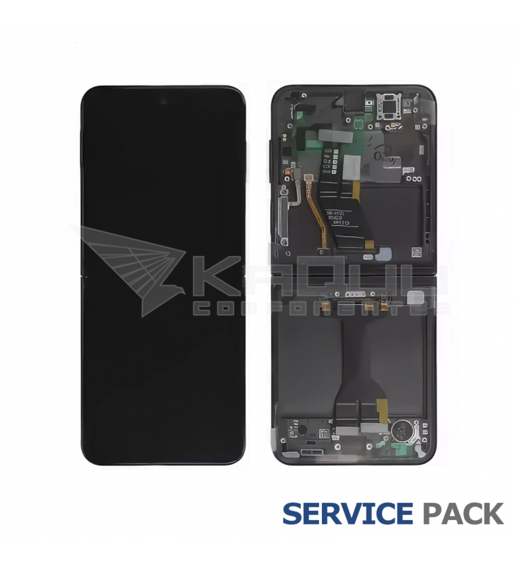 Pantalla Lcd Samsung Galaxy Z Flip5 F731B Marco Azul GH82-31827E Service Pack