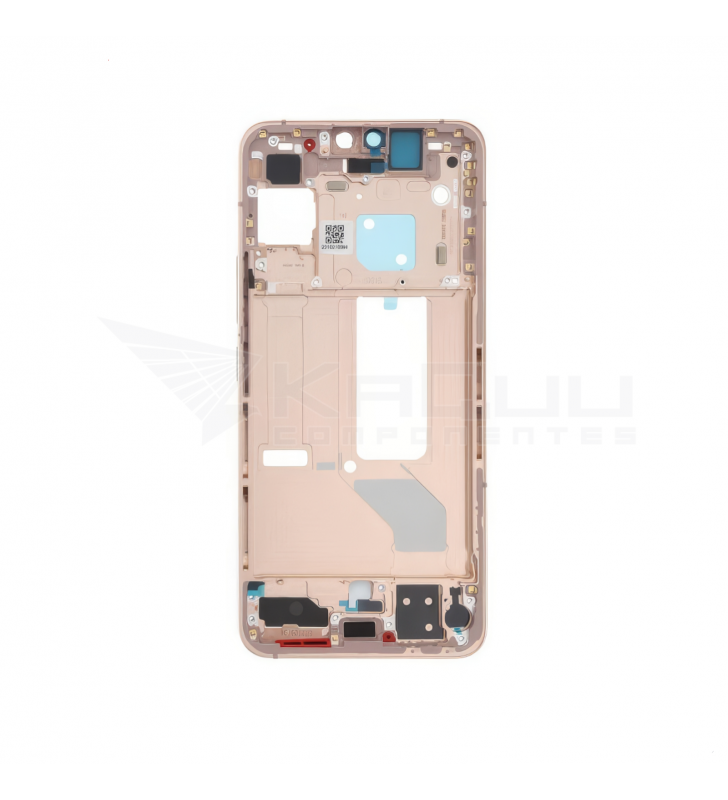Chasis Marco Intermedio Lcd para Vivo V23 5G V2130 Dorado