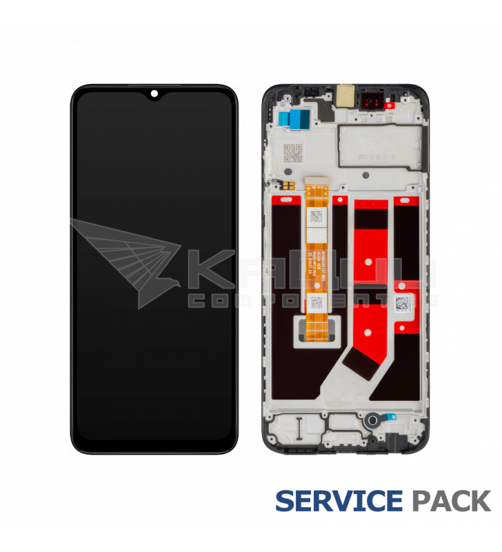 Pantalla Lcd Oppo A18 CPH2591, A38 CPH2579 Marco Negro 621029000099 621029000173 Service Pack